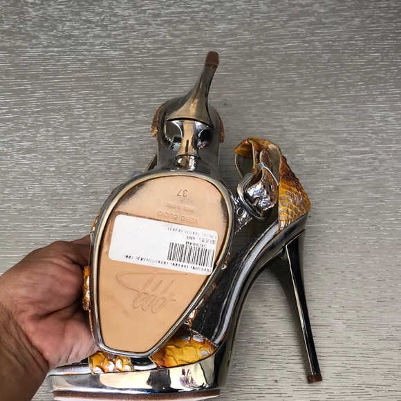 Massimo Dogana snake sandals size 7 - Picture 5 of 11